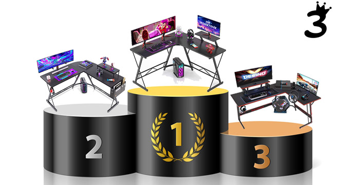 3 Best L Shaped Gaming Desk in 2023